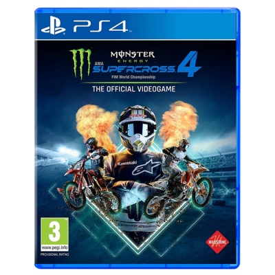 PS4 mäng Monster Energy Supercross 4